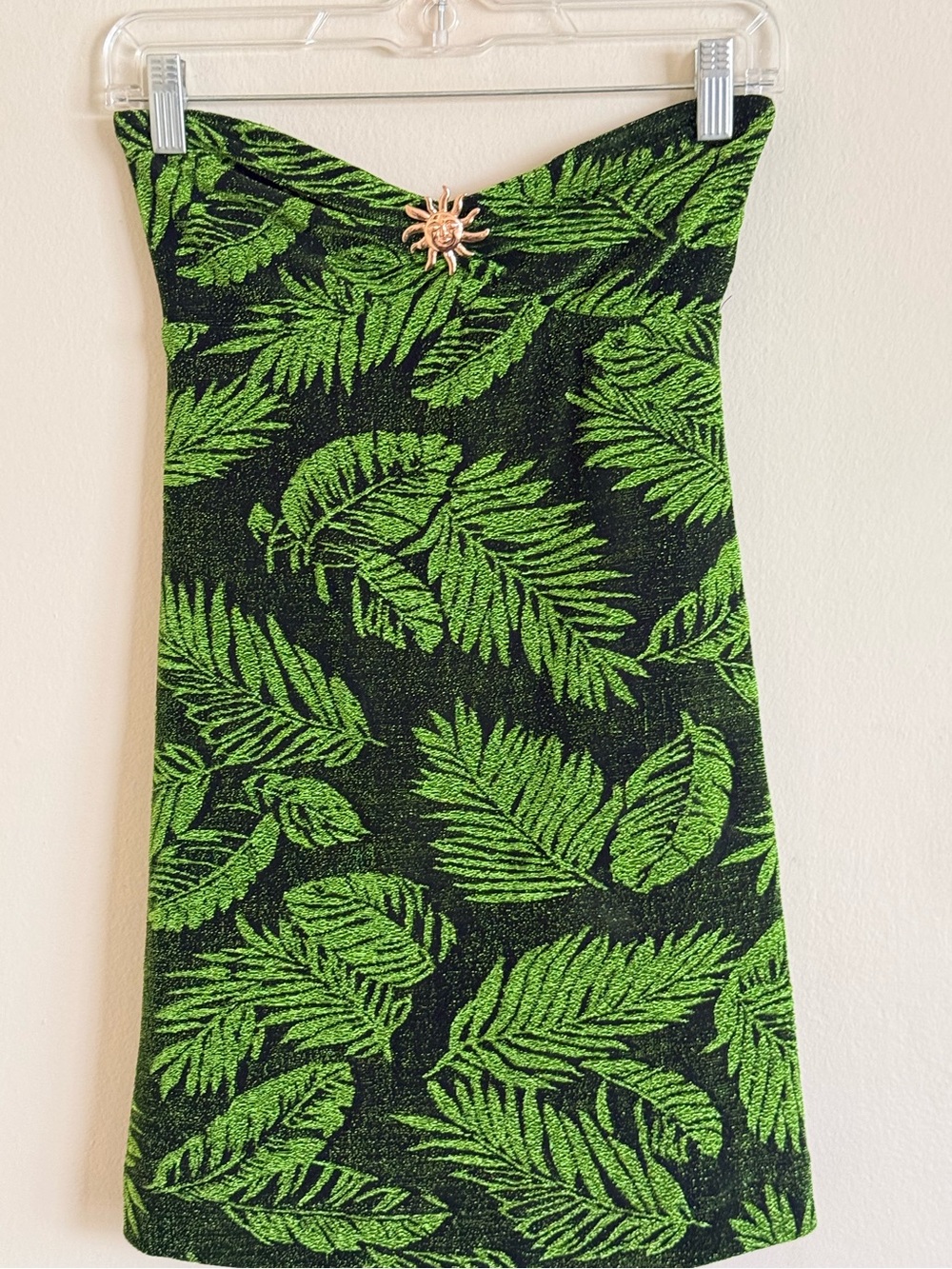 Show Me Your Mumu Hot Night Out dress in Green Palm Size Small